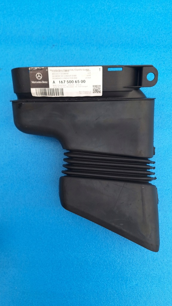 фото №4, Mercedes gle w167 шланг wąż повітря