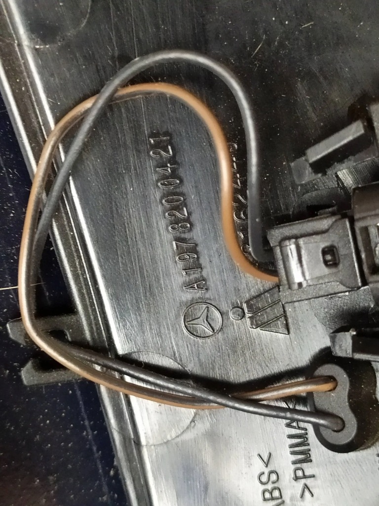 фото №2, Корпус захист дзеркало права mb slk r172