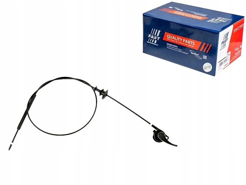 фото №1, Трос капот iveco daily 06 1640 mm fast