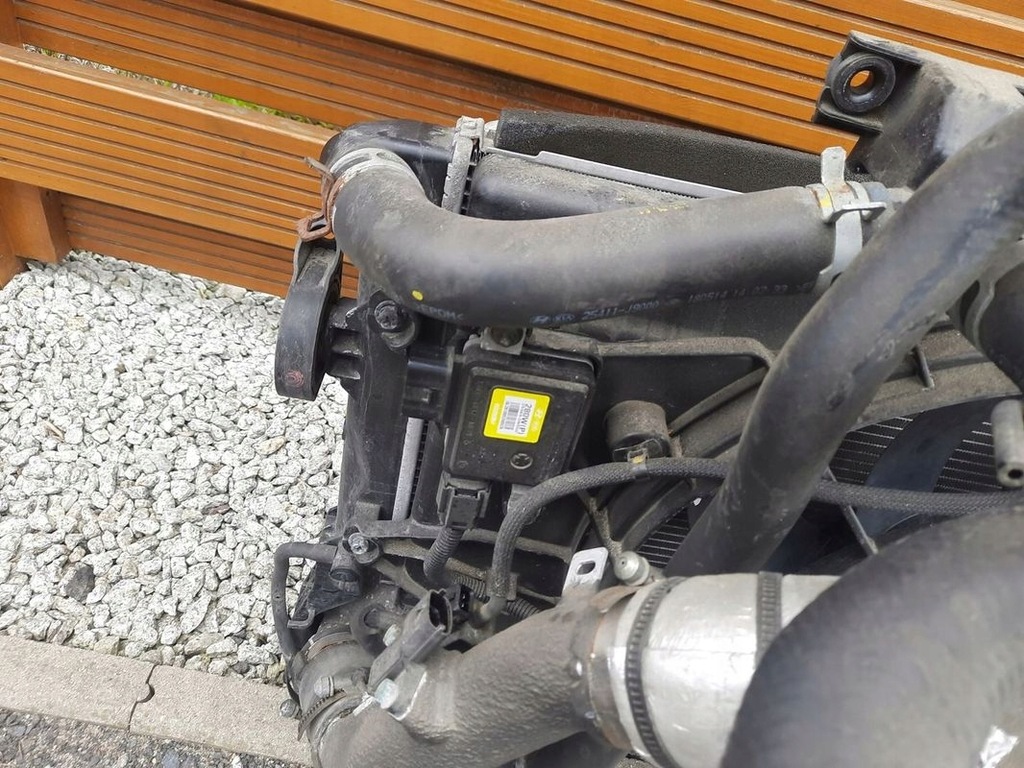 фото №8, Радіатор радіатор вентилятор вентилятор hyundai kona 1.6 t-gdi