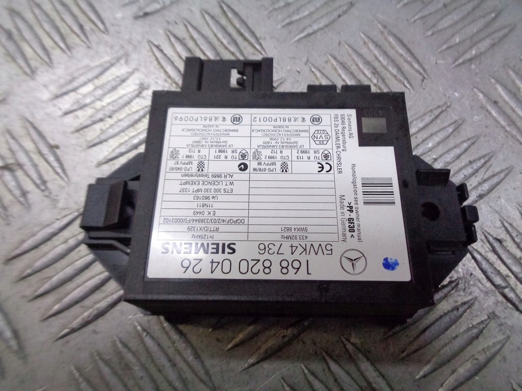 фото №1, Модуль иммобилайзер mercedes w168 1688200426