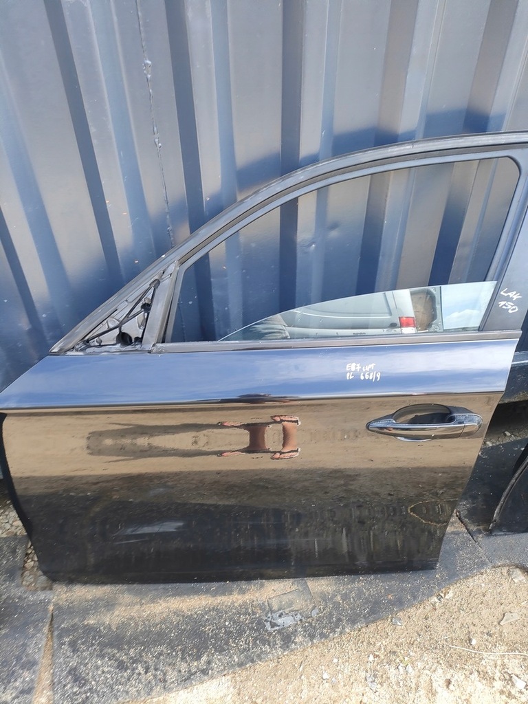 фото №1, Bmw e87 lift дверь левый перед schwarz 2