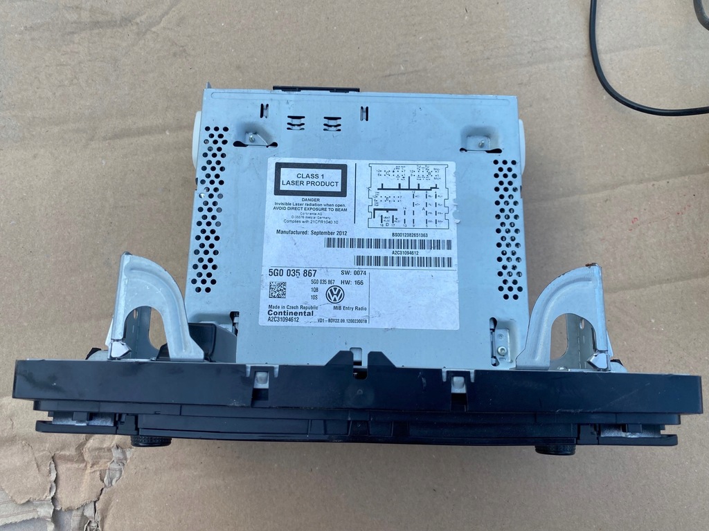 фото №2, Vw golf vii радіо автомагнітола