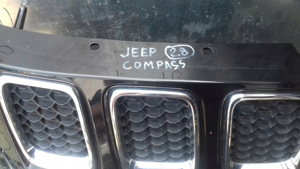 фото №4, Решётка радиатора решётка радиатора бампера перед jeep compass ii