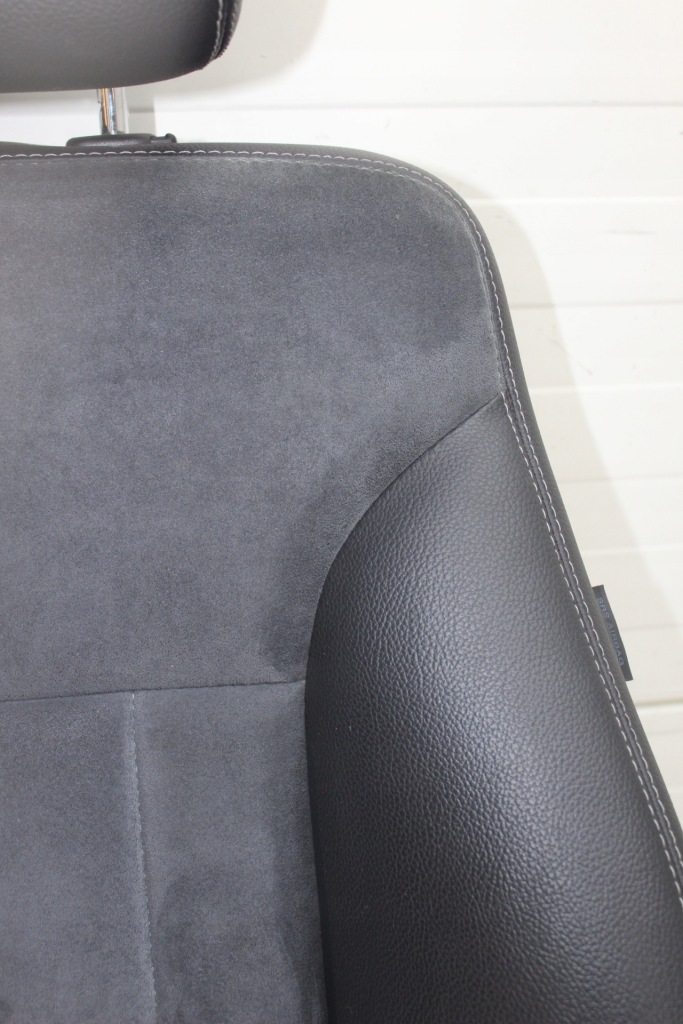 фото №8, Mercedes ml w164 спинка сидіння lewego alcantara білий nić przed liftem