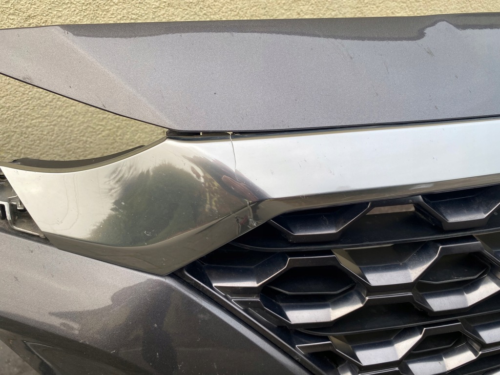 фото №14, Hyundai santa fe iv 18- бампер права лампа балка