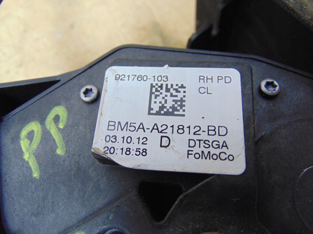 фото №10, Замок cent. двері правий перед ford focus mk3 4pin