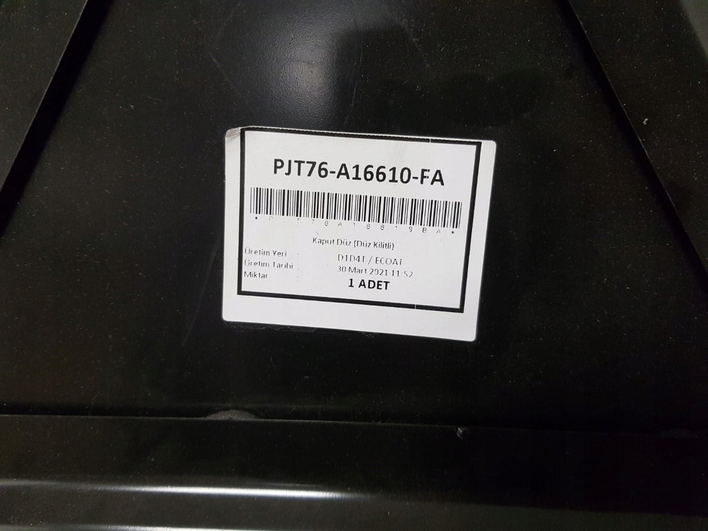 фото №8, Nowa оригинальная капот ford transit tourneo courier 14- 2447771