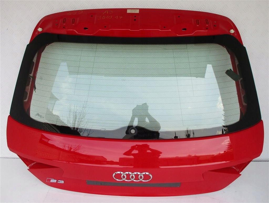 фото №5, Крышка багажника багажника стекло audi a3 8v sportback lz3m 8v3827338