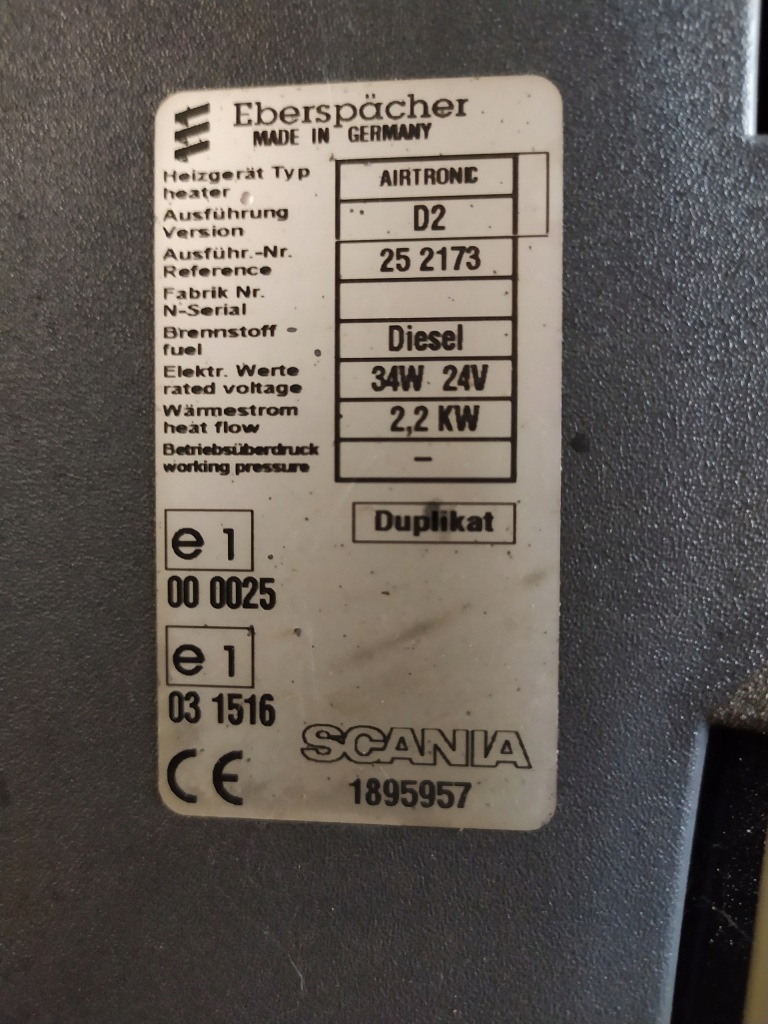 Scania r420 основание кровать нижний 1895957 Недорого