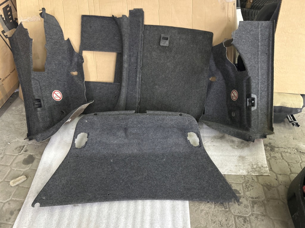 фото №1, Обшивка оббивка багажника vw eos 1q 2008r.