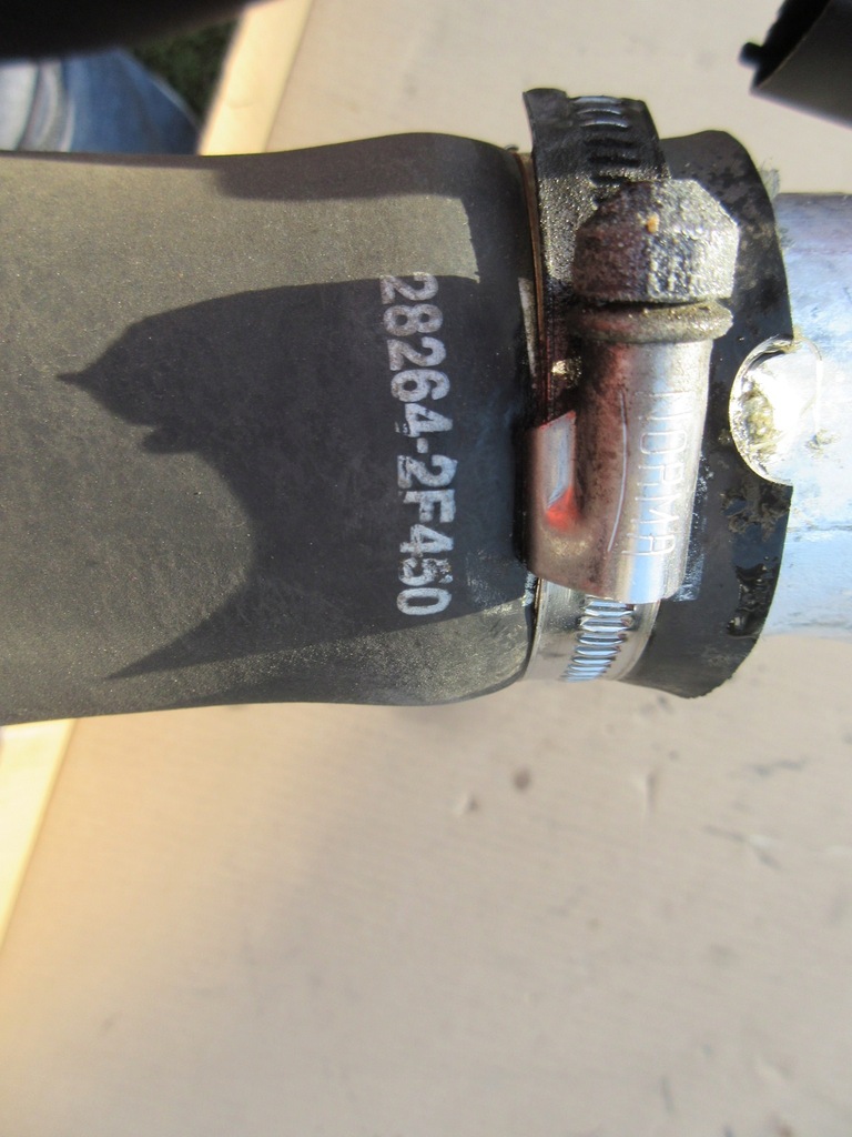 фото №2, Hyundai ix35 2.0 crdi труба wąż інтеркулер