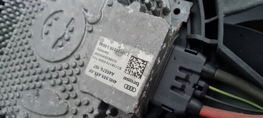 фото №9, S7 4g a7 вентилятор радиатора модули 4h0121003p 4.0 tfsi s6 c7