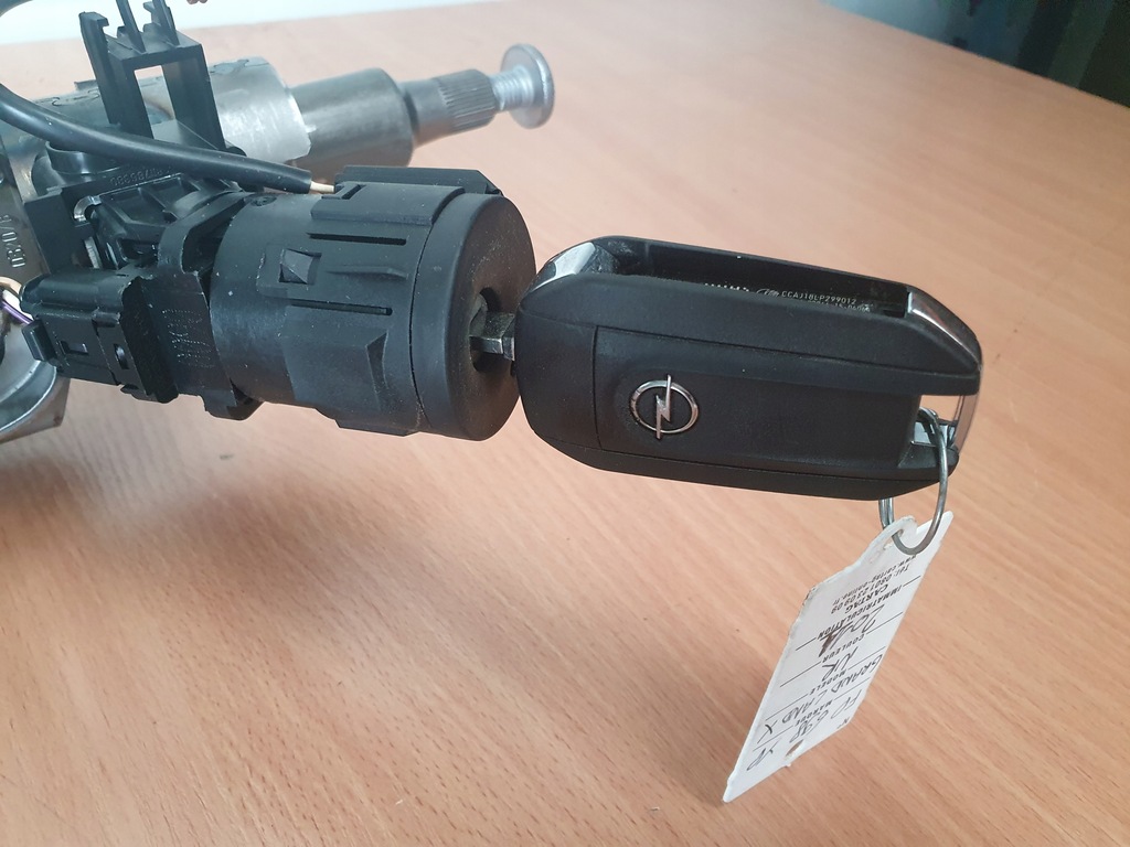 фото №5, Колонка кермова хрестовина замок запалювання ключ 9820460277 opel grandland x