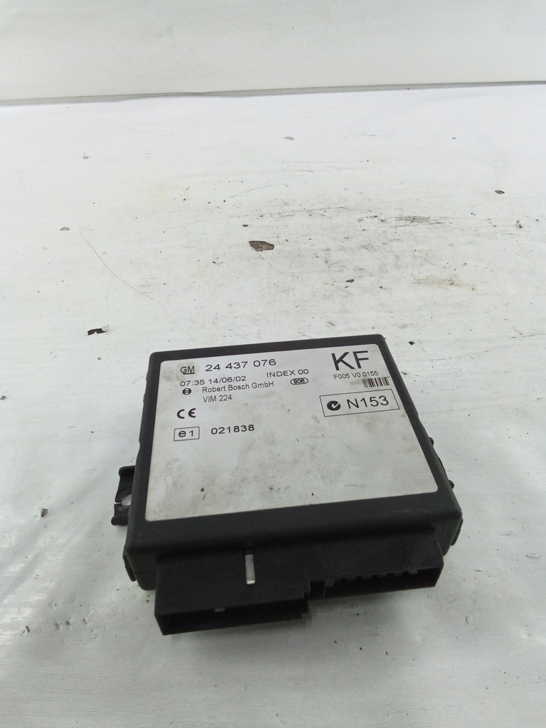 фото №1, J127 модуль комфорта opel zafira a 24437076