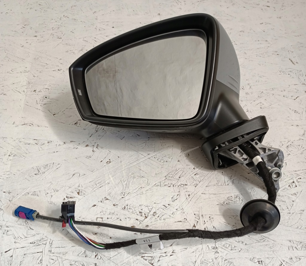 фото №1, Vw tiguan ii дзеркало ліва 9 pin + 1 камера