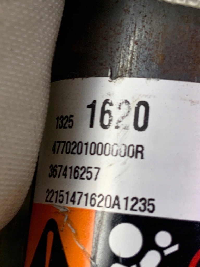 фото №6, Подушка шторка безпеки повітряна права подушка безпеки opel astra j