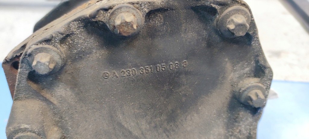 фото №7, Mercedes w211 3.2 cdi e280 диференціал задній