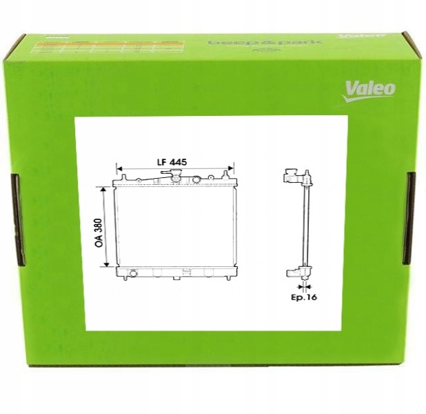 Купить Радиатор двигателя воды жидкость охлаждающий renault clio 3 1.2 1.4 1.6 gt