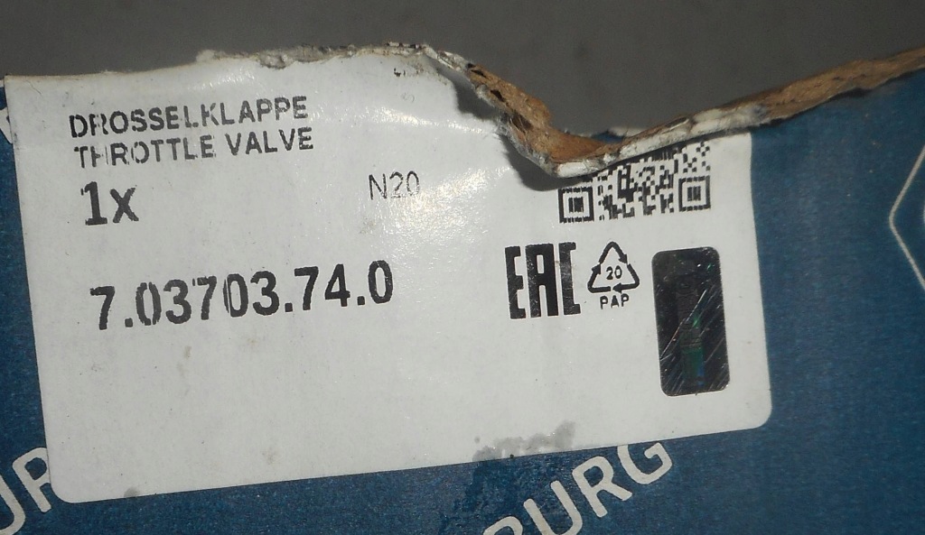 Focus mk2 galaxy mk2 s-max 1.8 2.0 корпус дросель 703703740 pierburg в Україні