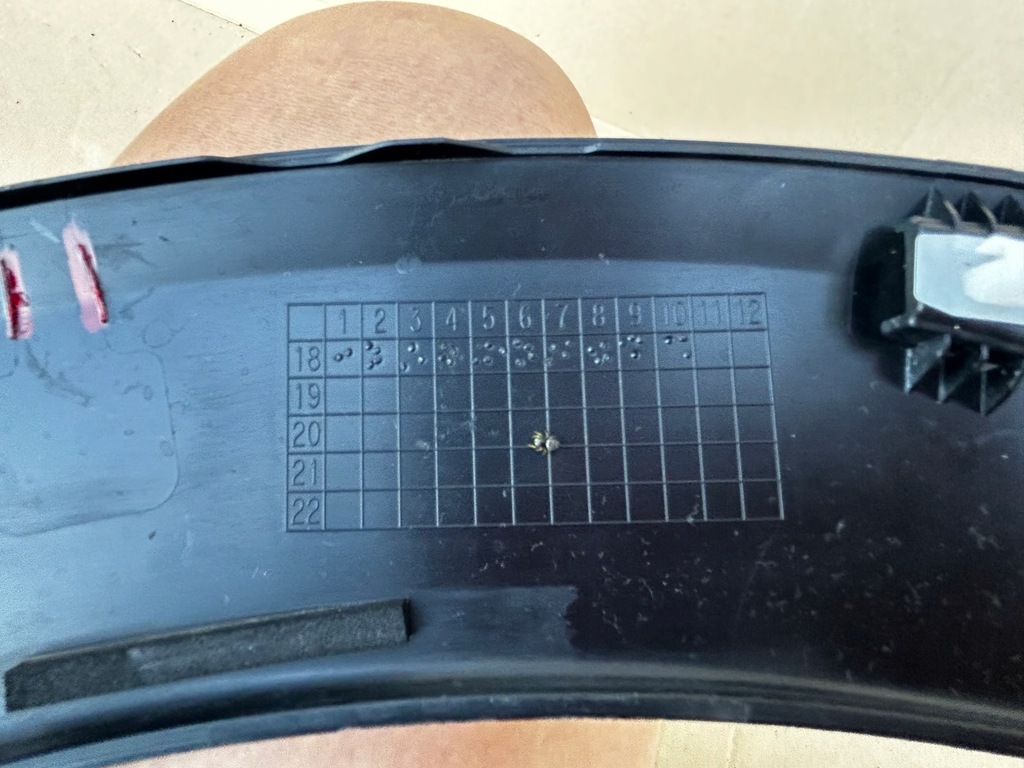 фото №10, Honda hrv ii левая молдинг крыла задняя задняя