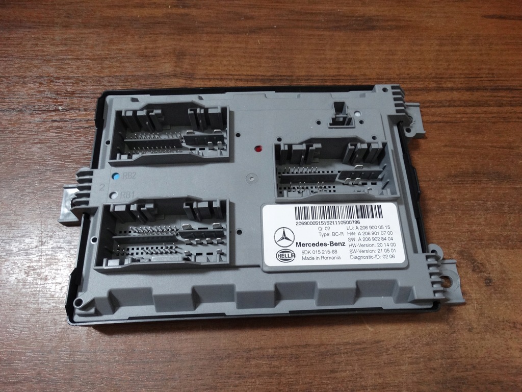 фото №1, Idealny модуль блок керування комфорту mercedes w206 1
