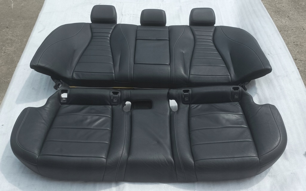 фото №16, Mercedes w213 e klasa комплект сидений сиденье заднее сиденье кожа sedan