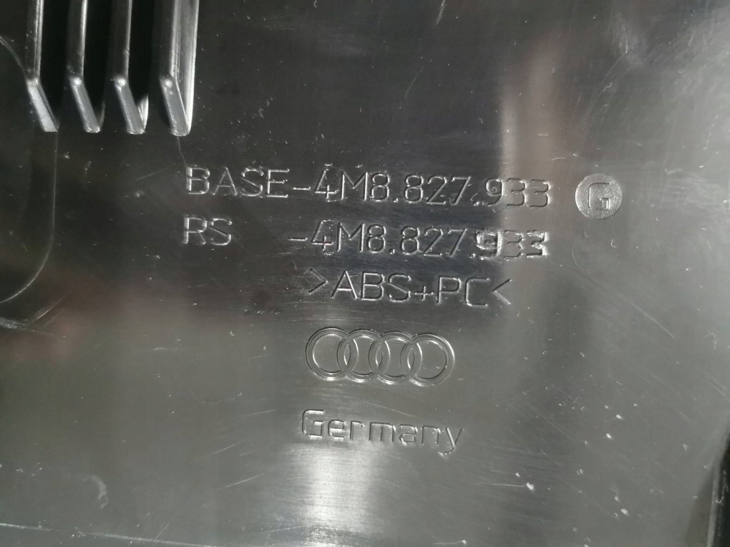 фото №16, Спойлер, спойлер, накладка, спойлер кришки задня audi q-8 4m8 8.040