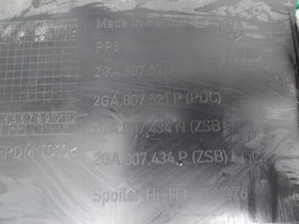 фото №9, Vw t-roc 2017 - бампер задний оригинал