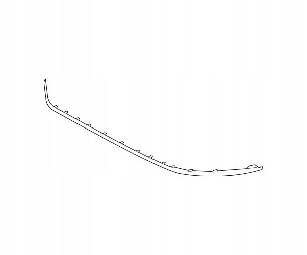 фото №11, Молдинг бампера do hyundai kona 2017-2023 86567j9000 чёрный