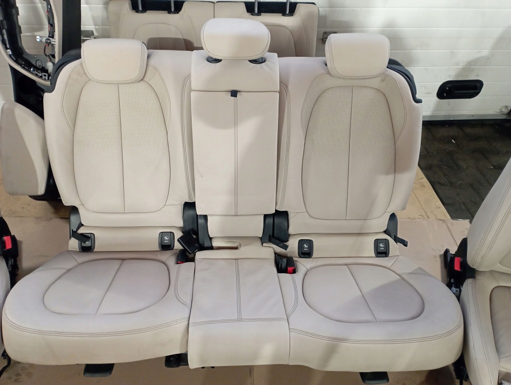 фото №9, Bmw f46 сидіння сидіння заднє сидіння 3 ряд обшивки тунель комплект підігрів europa