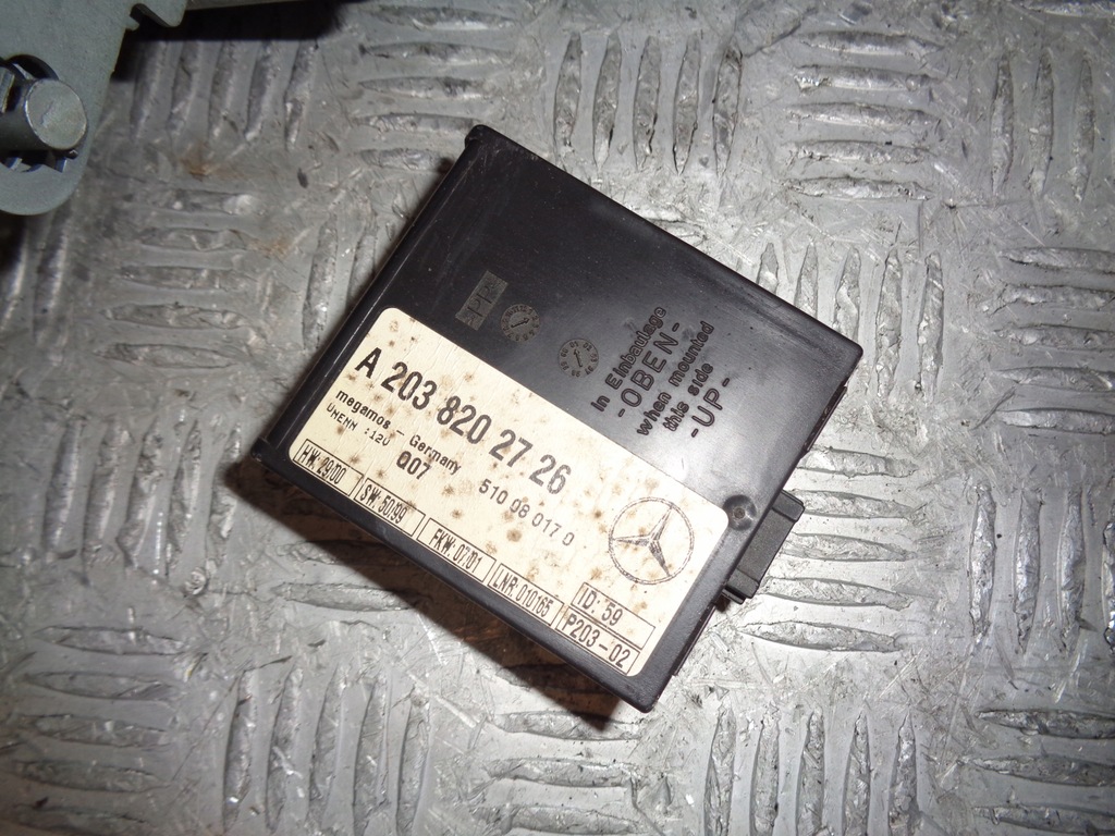 фото №8, Бортовой компьютер набор запуск mercedes c w203 coupe 2.0 00