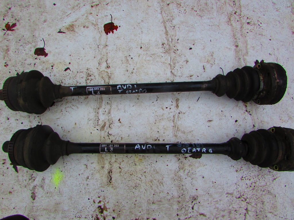 фото №1, Приводной вал левая, правая audi a6 c5 quattro 2,5 tdi