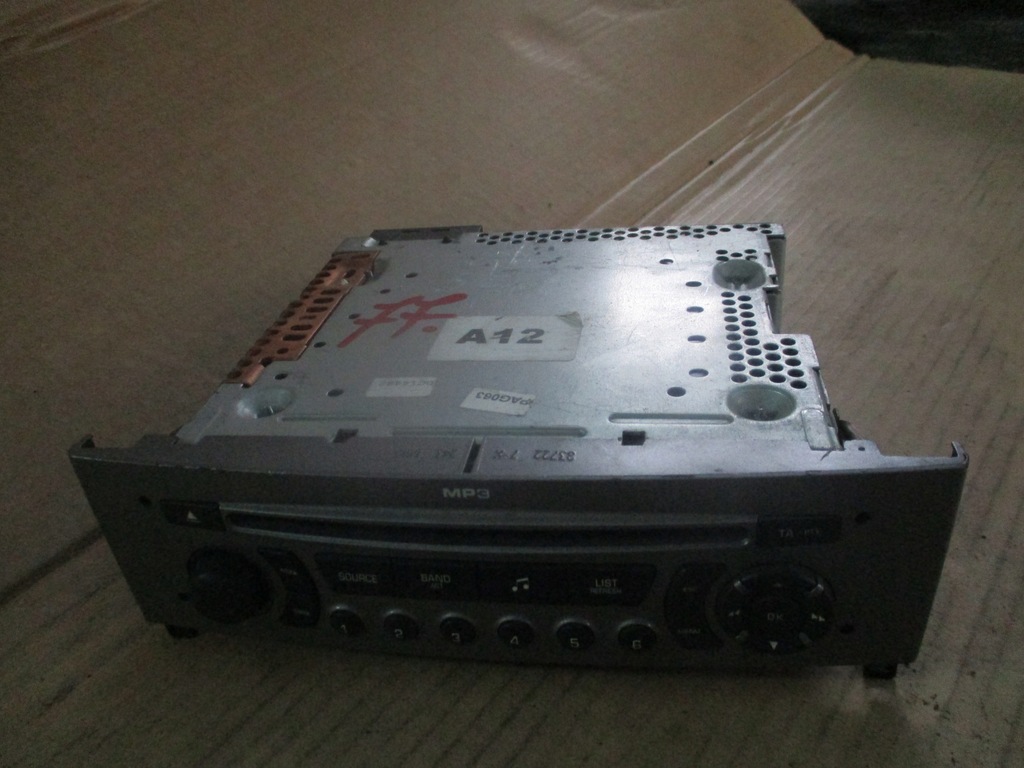 фото №2, Радіо радіопрогравач mp3 peugeot 308 t7 96647511xh