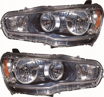 фото №1, Фары mitsubishi lancer viii 08- kpl l+p