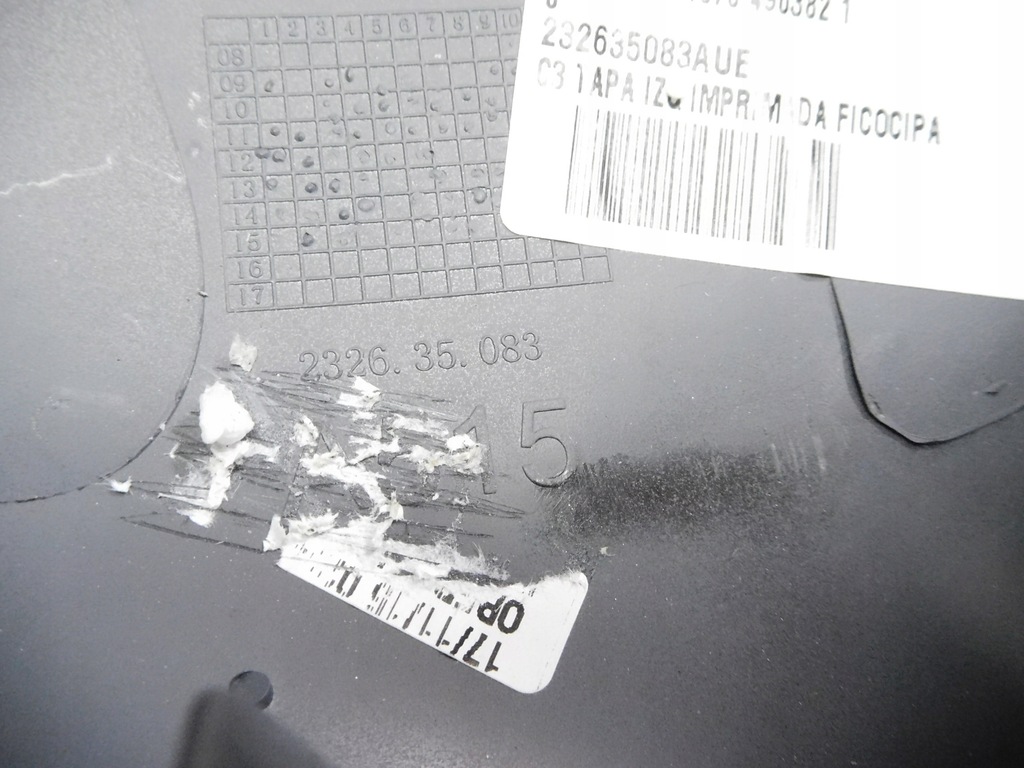 фото №9, Корпус дзеркало ліва citroen c3 оригінальний номер 232635083aue