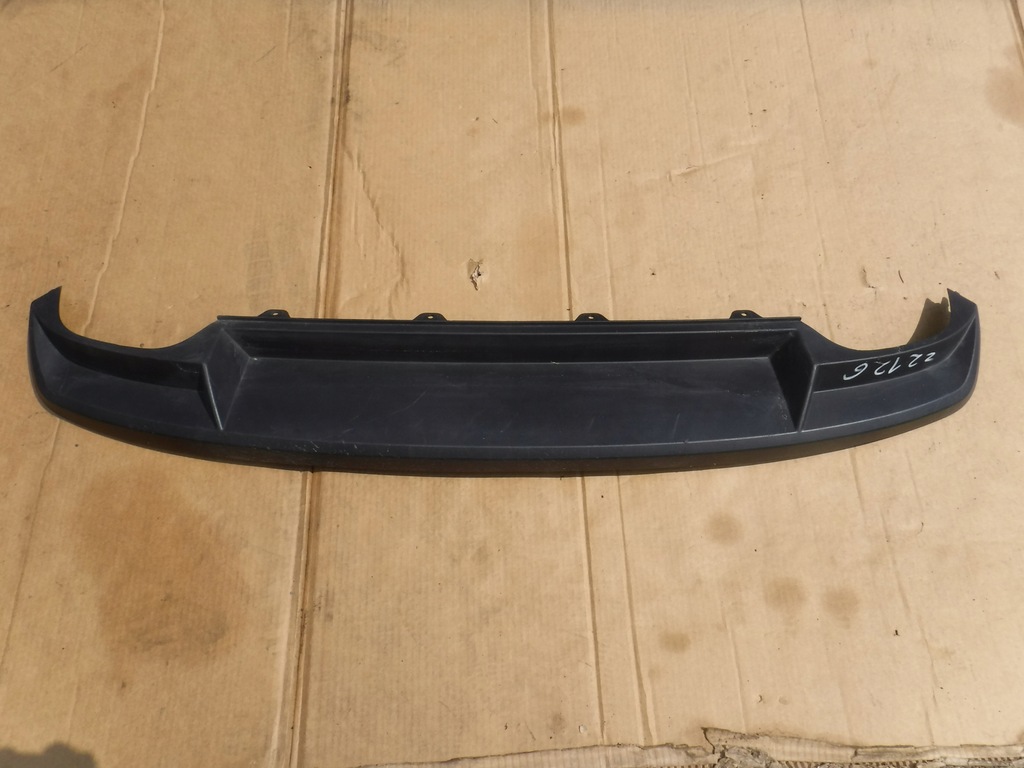 фото №1, Накладка спойлер бампера задняя skoda octavia iii