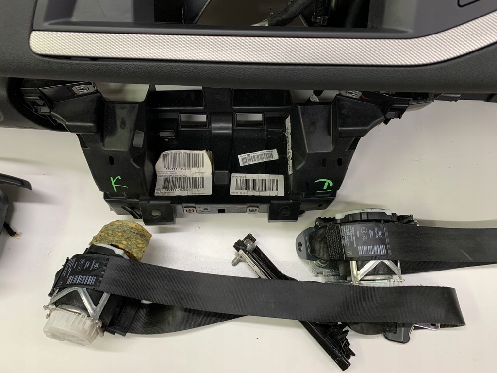 фото №7, Citroen c5 x7 консоль подушка безопасности ремни комплект