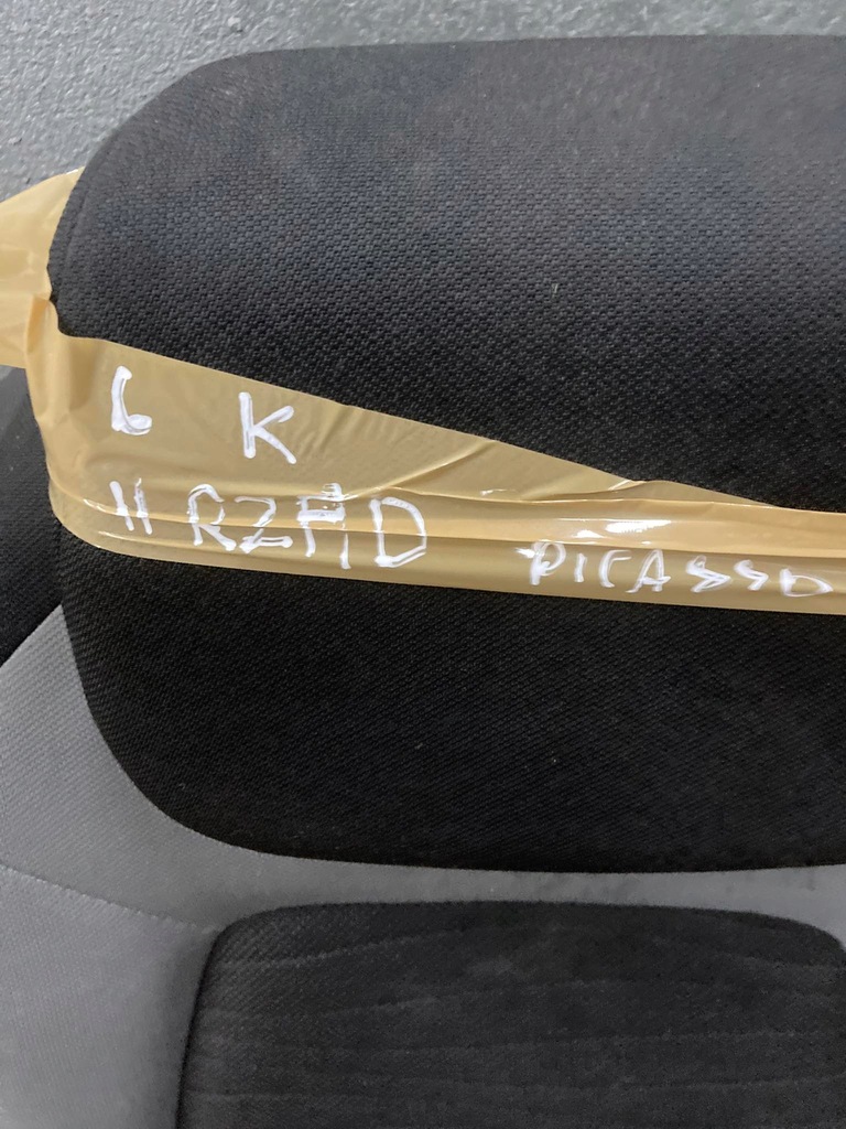 фото №4, Сиденье задняя левый ii ряд citroen c4 grand picasso ii