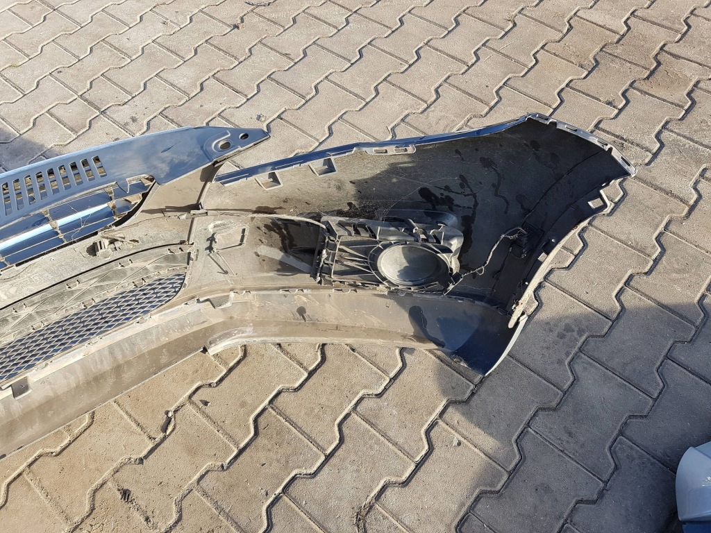 фото №12, Vw tiguan i 5n 06-10r бампер перед передний pdc решётка радиатора lc9x