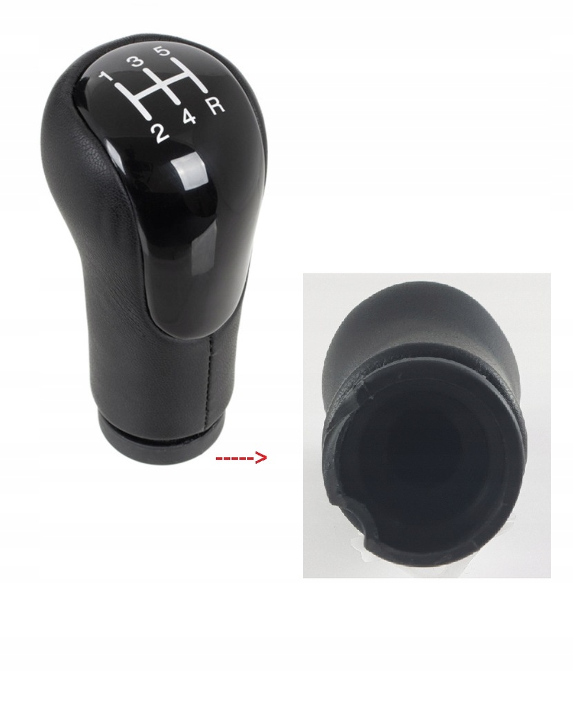 фото №1, Ручка перемикання передач 5-g ford transit connect i 02-