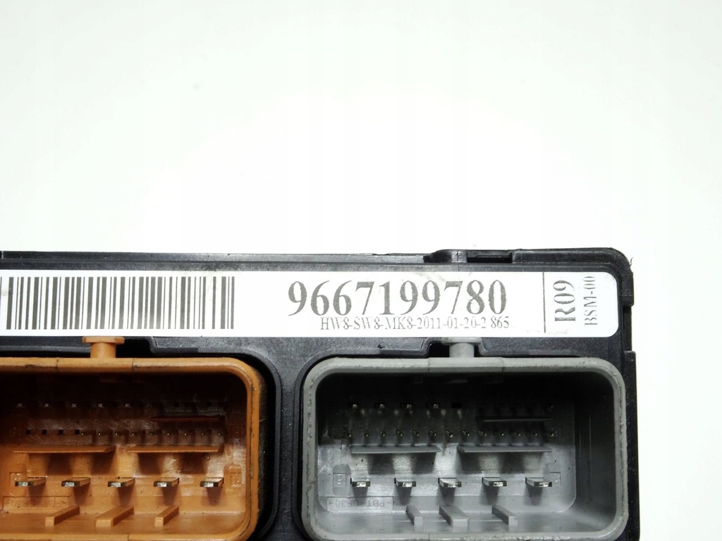 фото №2, Peugeot citroen - коробка модуль bsm r09 9667199780