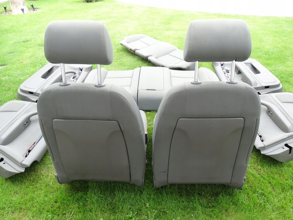 фото №10, Audi a4 b6 b7 01-07 сидіння заднє сидіння сірі swing підігрів europa