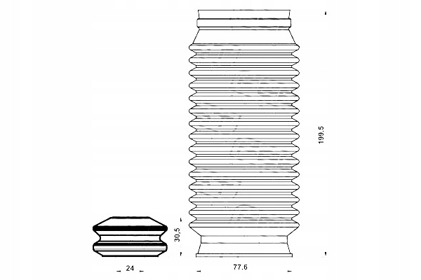 фото №2, Febest opshb-insf-kit набір захисту пилозахисний, амортизатор