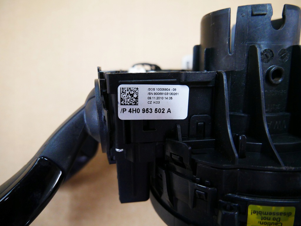 фото №8, Audi переключатель комбинированный переключатели шлейф лента piano black 4h0953568b