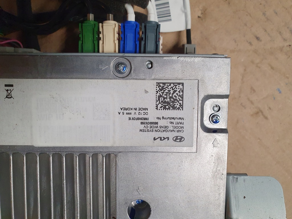 фото №2, Kia ev6 навігація привід navi радіо 96560-cv260