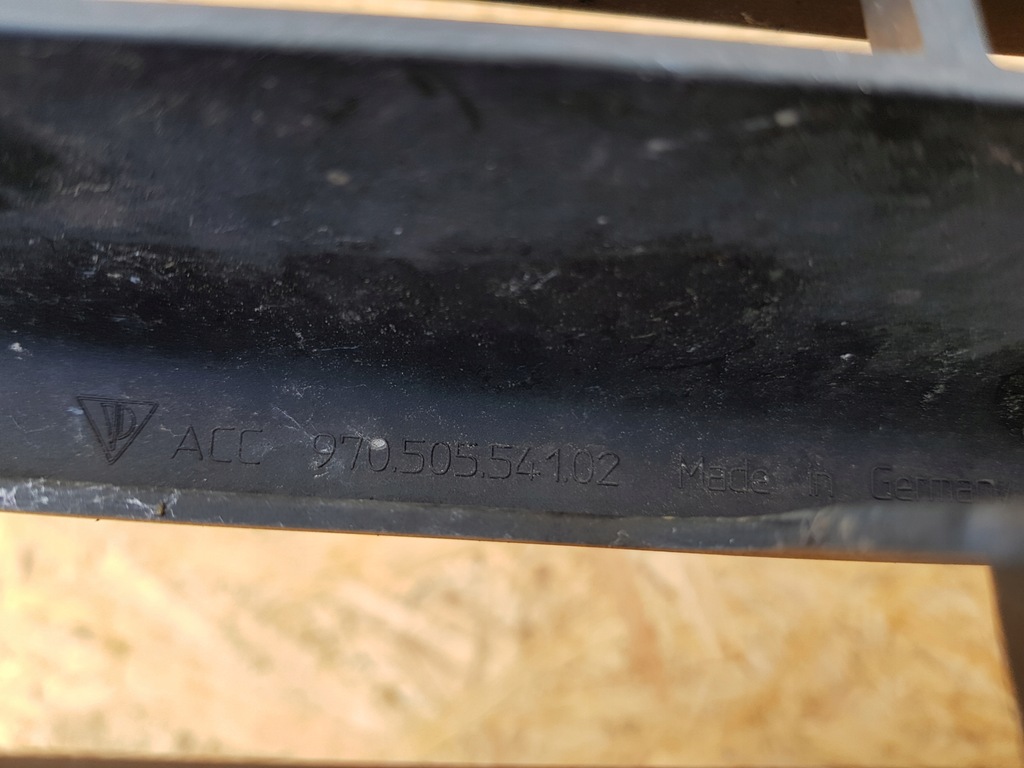 фото №11, Porsche panamera 970 09- решётка радиатора решётка решётка радиатора бампера перед 97050554102