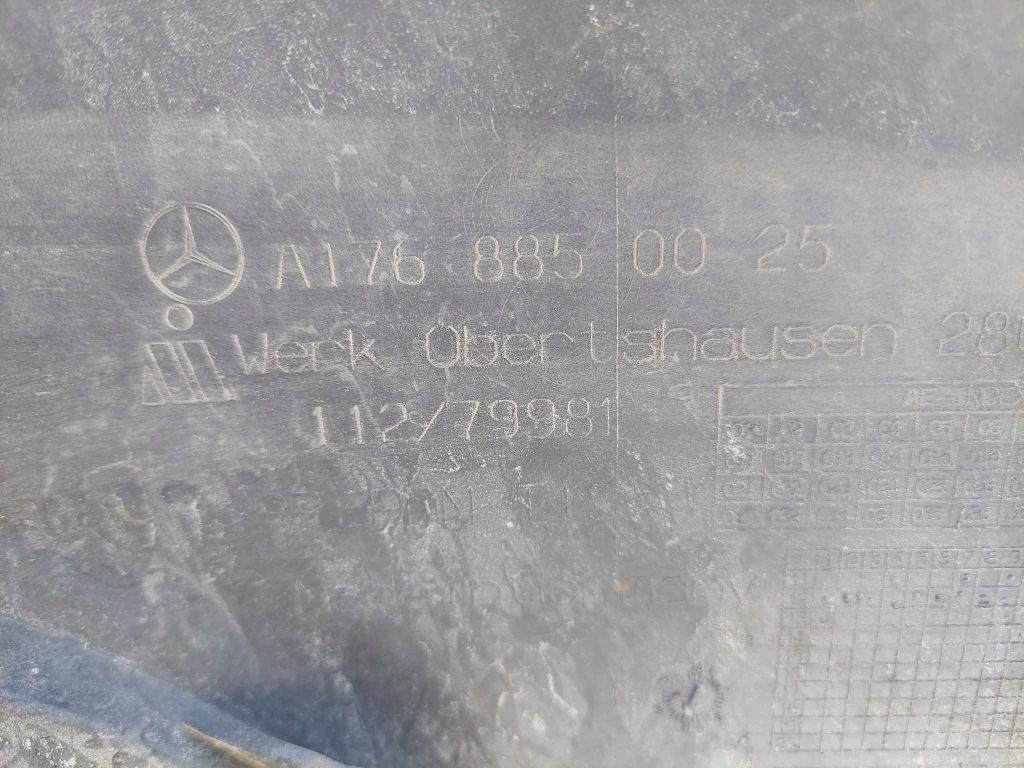 Mercedes a klasa w176 12-15 бампер перед решётка радиатора с Разборки