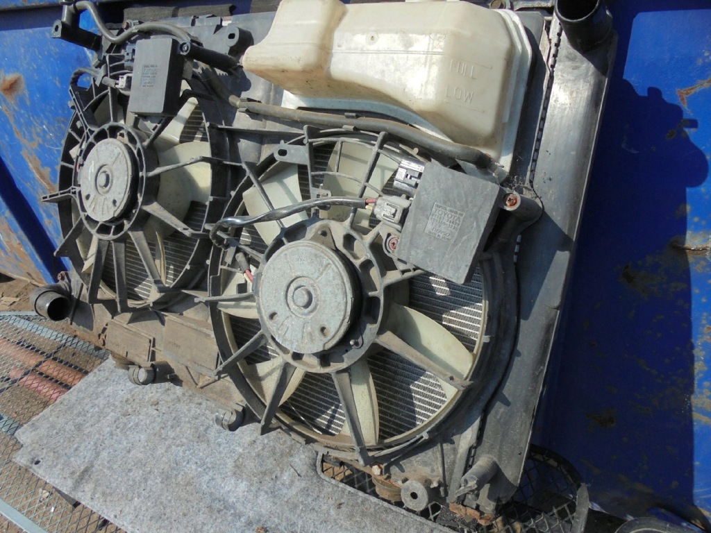 фото №7, Радиатор вентилятор комплект lexus rx ii 400h 2007