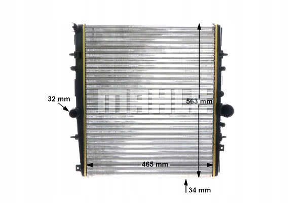 фото №9, Радіатор двигуна wody citroen c8 jumpy peugeot 807 expert expert